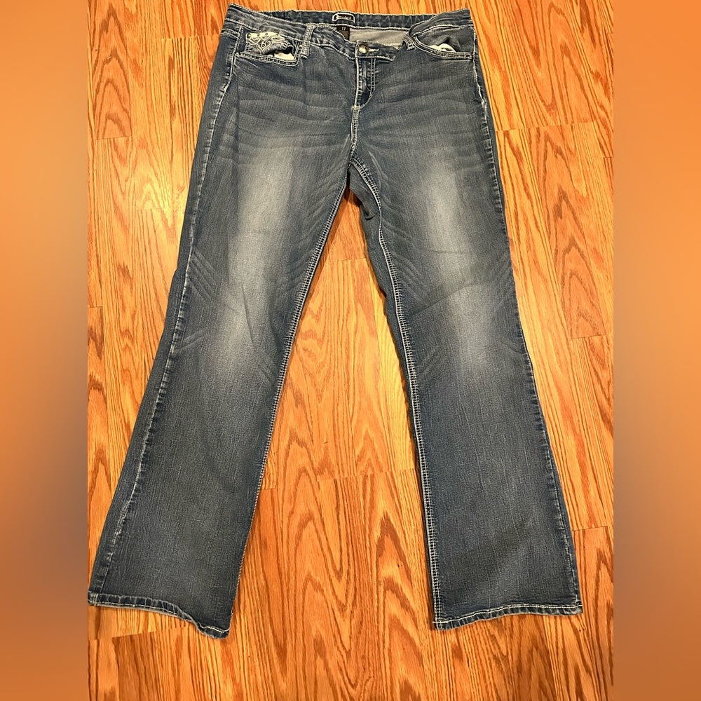 Soundgirl Blue Boot Cut Jeans with Classic Style